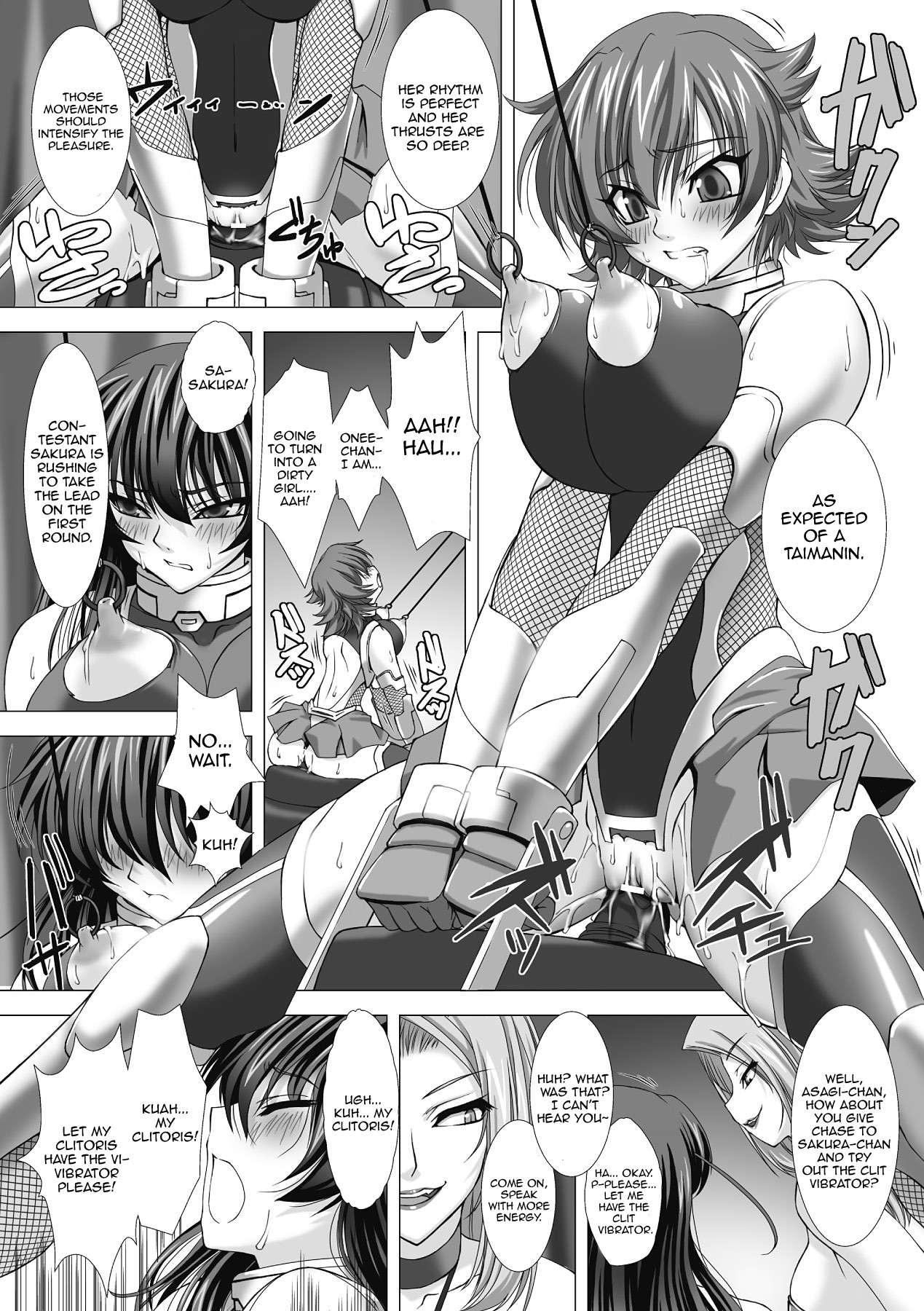 Hentai Manga Comic-Anti-demon Ninja Asagi Embarrassing Dark Game-Read-83